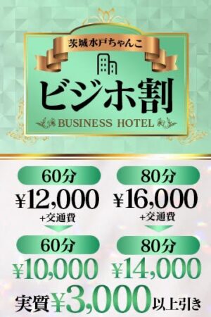 【ビジネスマン限定×ビジホ割り】